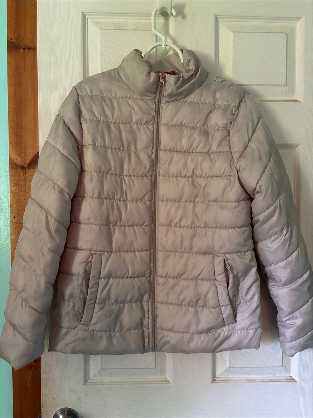Pink Platinum Blush Quilted Puff Jacket